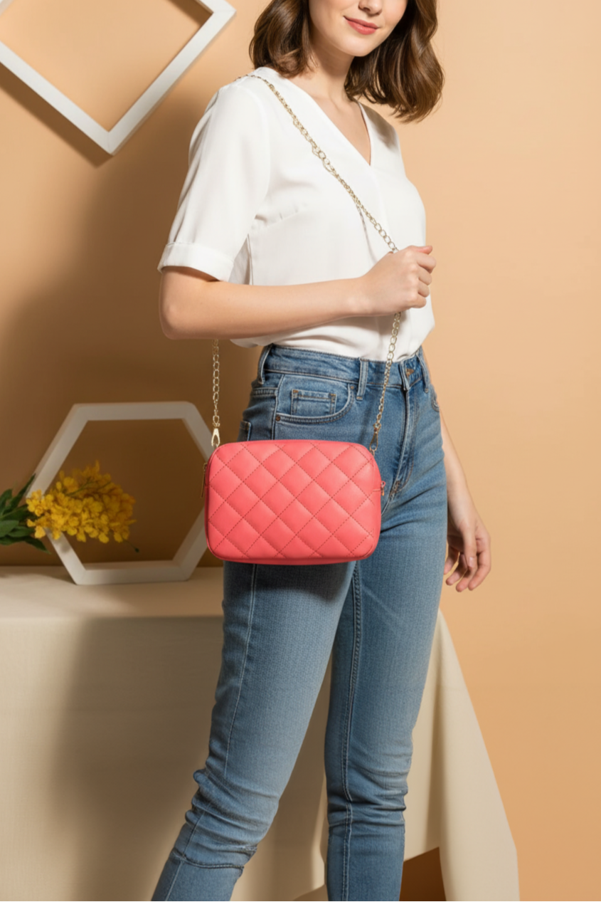 Crossbody Urban Chic - Candy Pink
