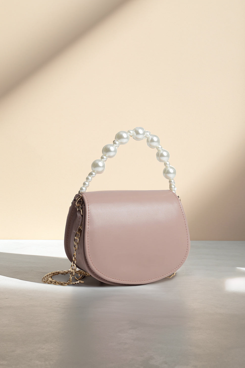 Handbag Midnight Pearl - Tea Pink
