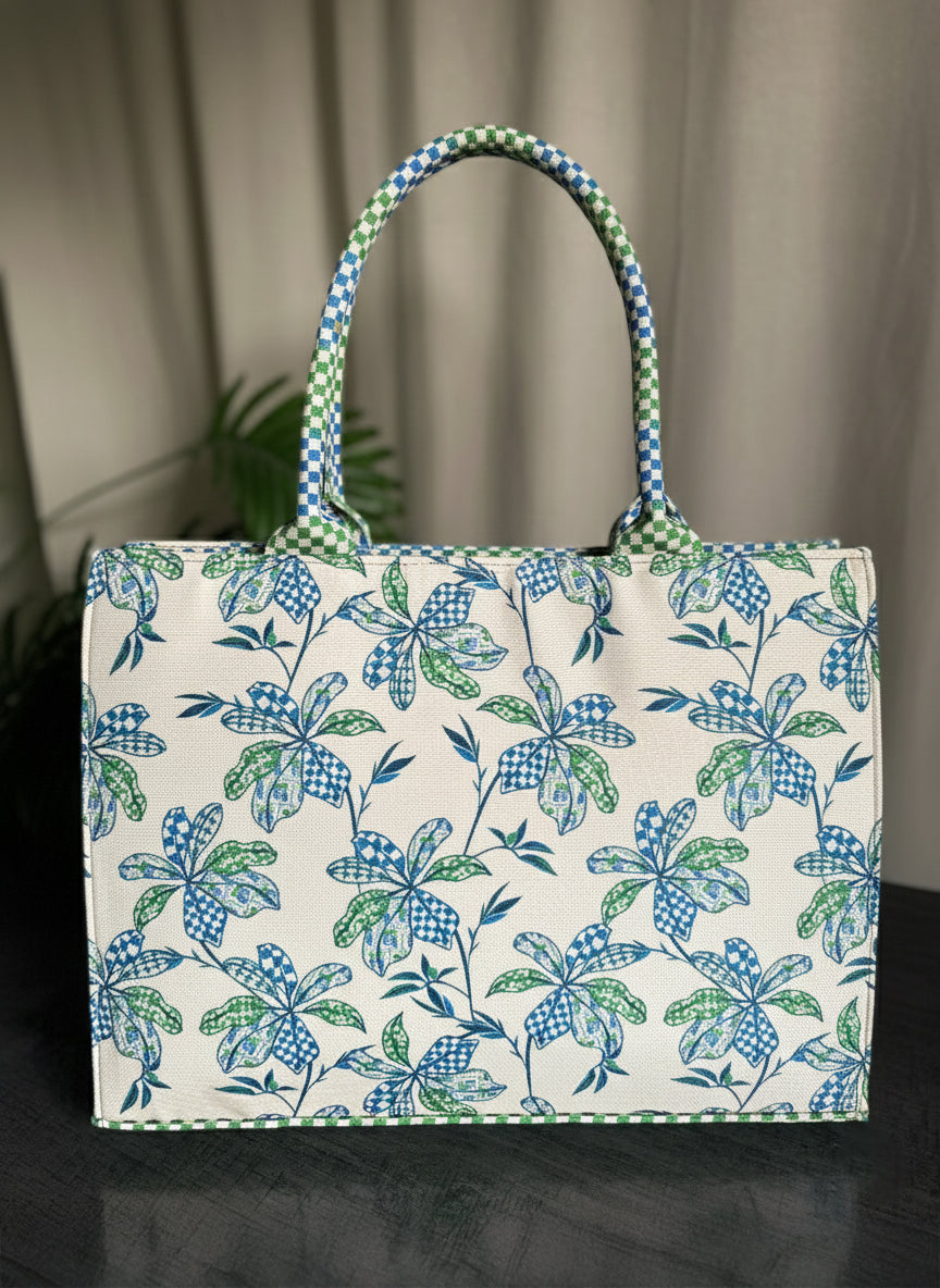 Canvas Tote Urban Leaves
