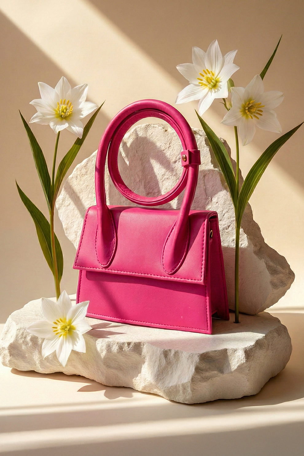 HandBag Jacqumues - Raspberry Pink