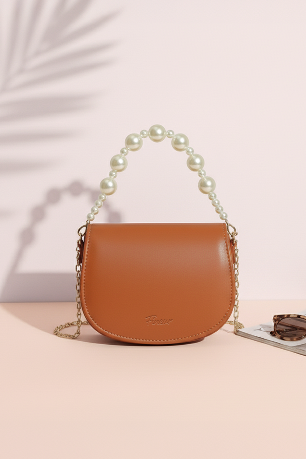 Handbag Midnight Pearl - Brown