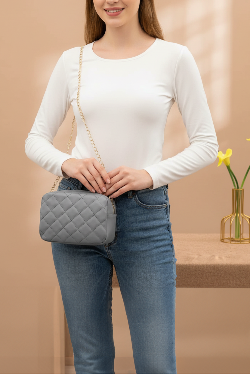 Crossbody Urban Chic - Gray