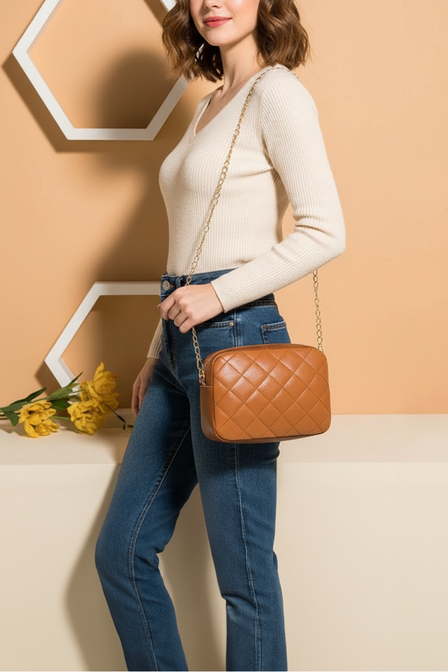 Crossbody Urban Chic - Brown