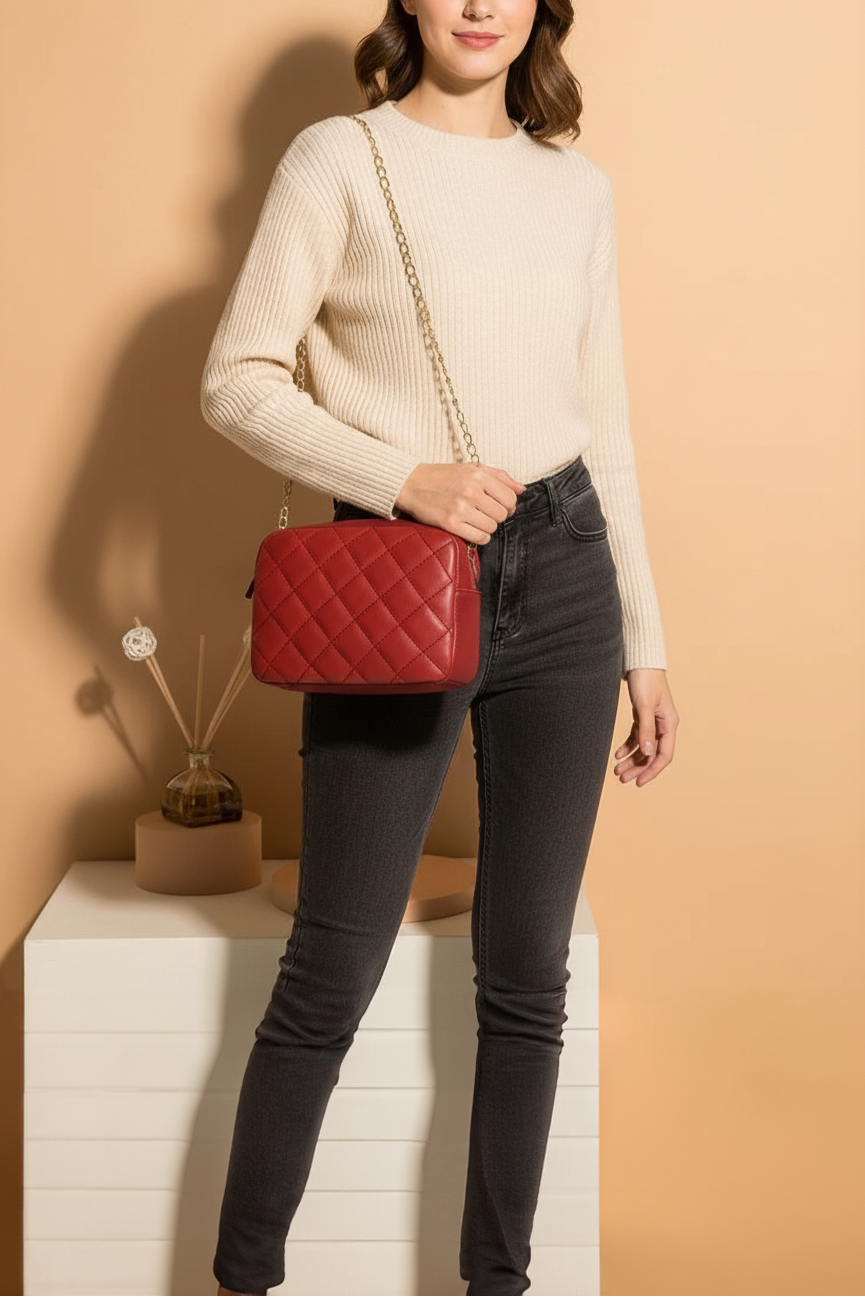 Crossbody Urban Chic - Maroon