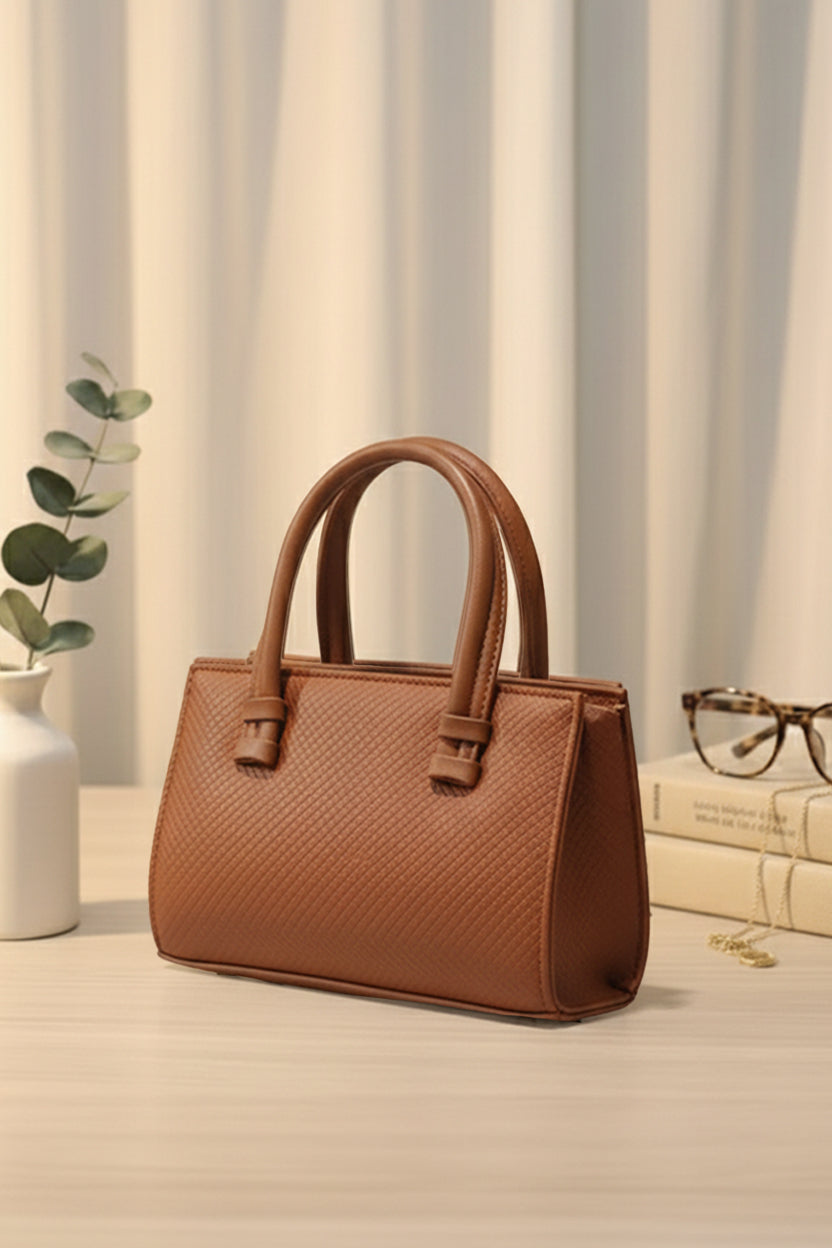 Handbag HandyZip - Brown
