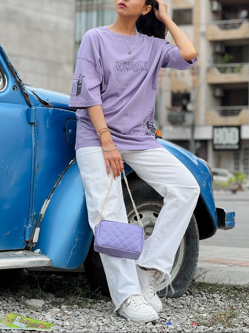 Crossbody Urban Chic - Lilac