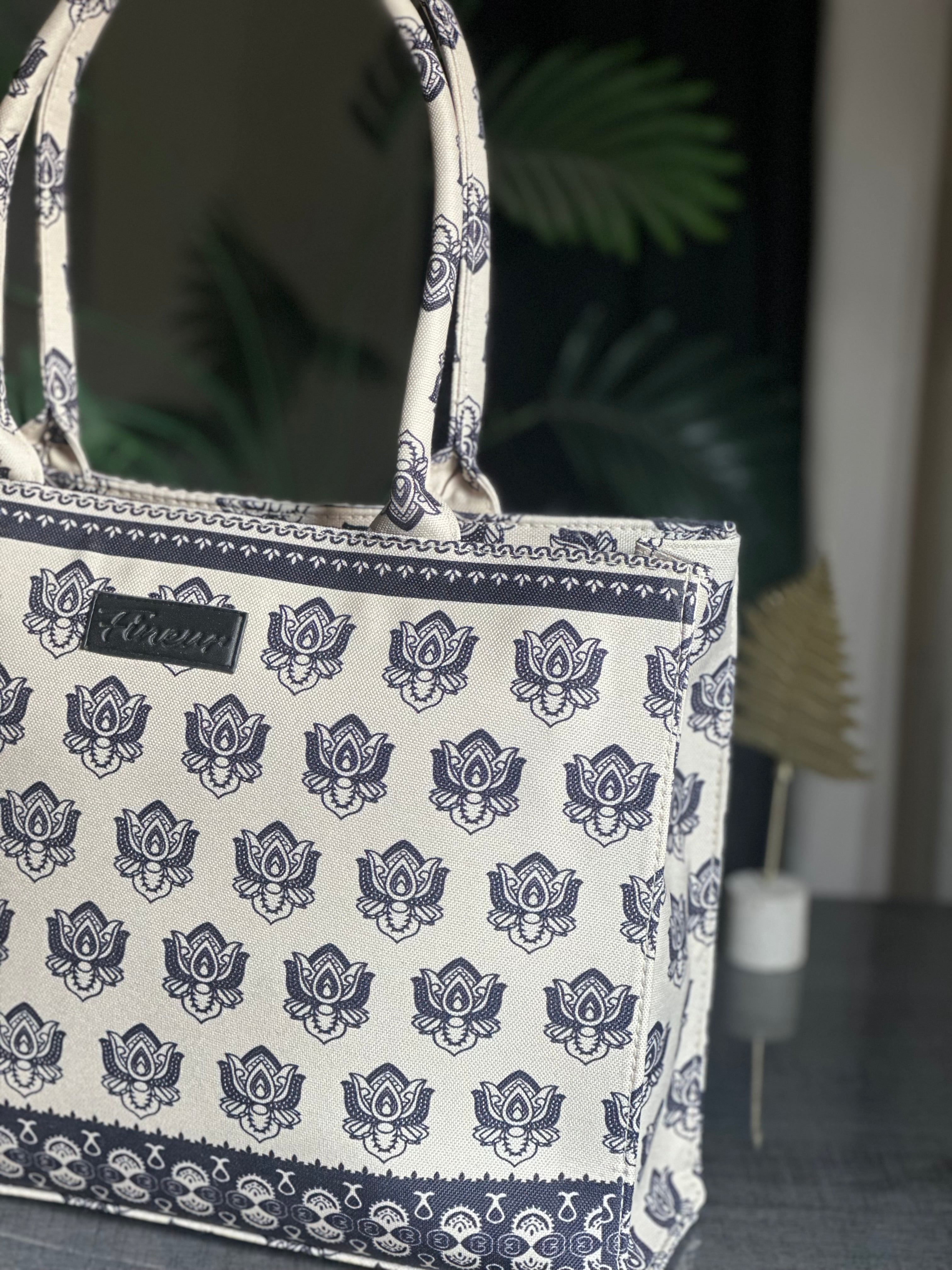 Canvas Tote Lotus