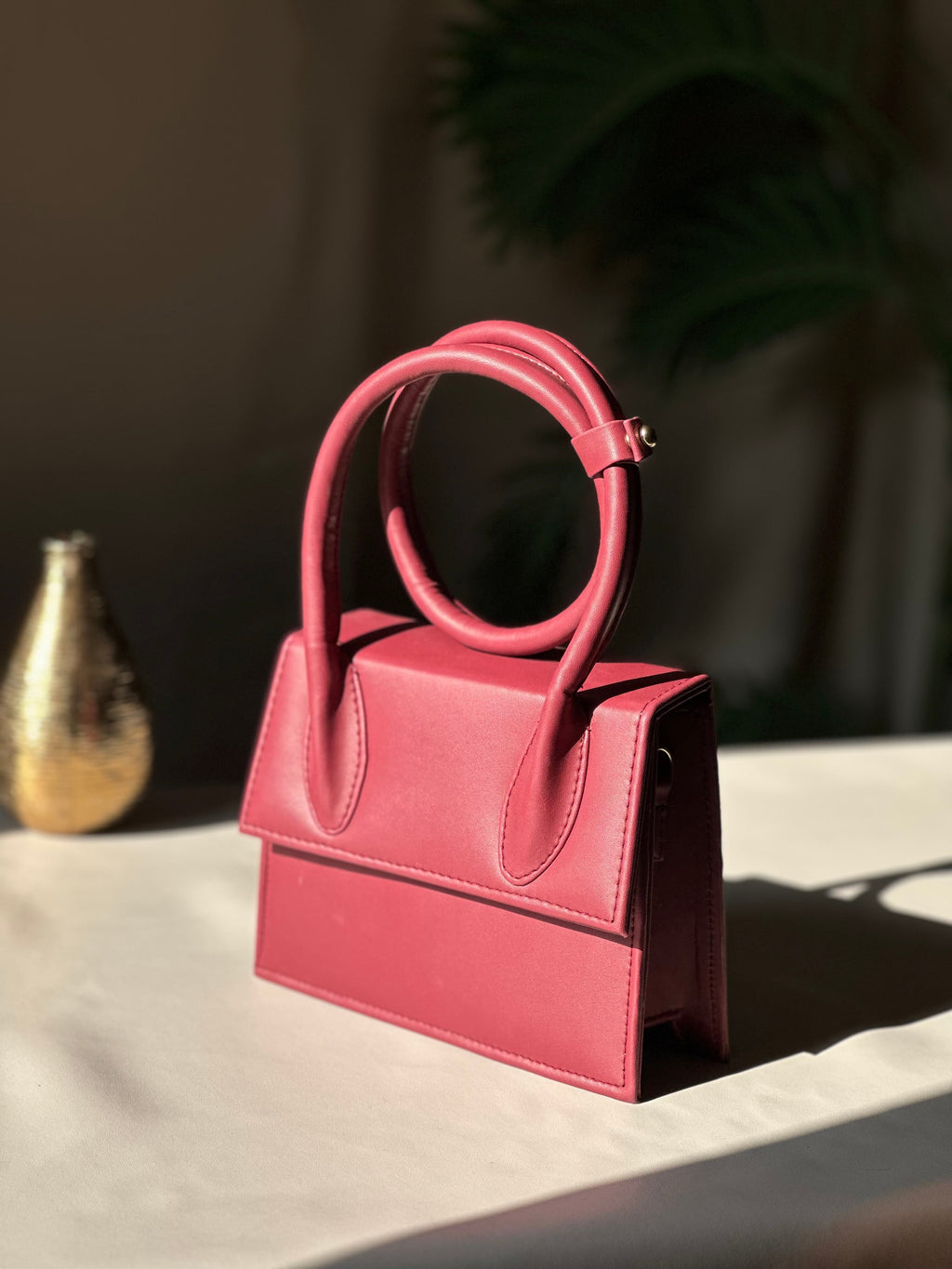 HandBag Jacqumues - Wine Red