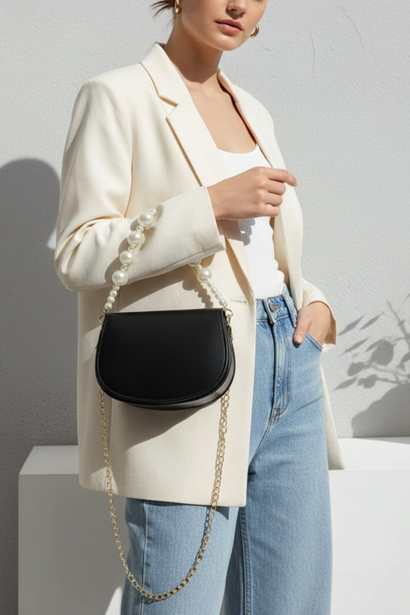 Handbag Midnight Pearl - Black