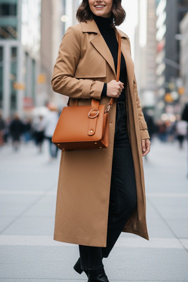 Handbag RingBloom - Brown